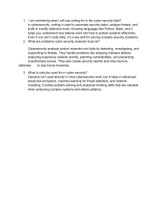 Cybersecurity Q&A: Coding, Analyst Roles, and Calculus