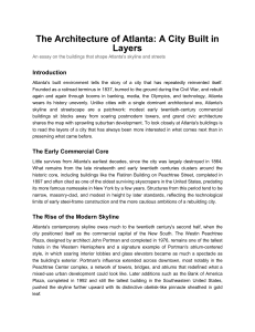 Atlanta's Architecture: A City Built in Layers