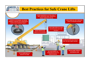 Safe Crane Lift Best Practices