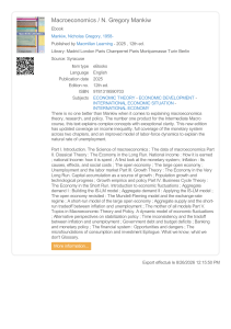 Macroeconomics Textbook by Mankiw 12th Ed.