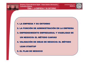 Tema 1: La Empresa y Su Entorno - Curso Digital