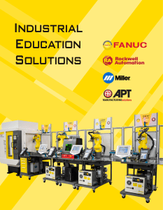 Industrial Education Solutions: Robotics, CNC, Mechatronics Training