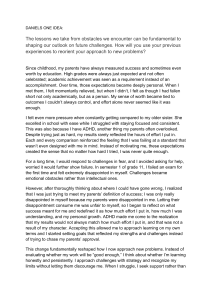 Overcoming Academic Pressure: A Personal Journey of Redefining Success