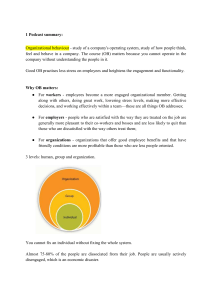 Organizational Behaviour Podcast Summary: Key Concepts & Theories