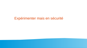 R&egrave;gles de s&eacute;curit&eacute; en laboratoire de sciences