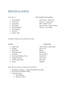 Ventures Executive Meeting Minutes 26/08/26