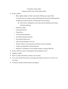 Pregnancy Help Center of San Gabriel Valley Services