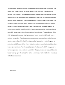 Parental Supervision: Mother vs Father Perspectives on Child Safety