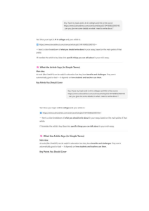 AI in Colleges: Essay Guide & Article Summary