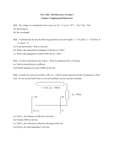 RF/Microwave Circuits I Chapter 2 Homework