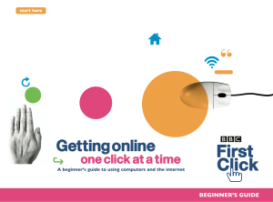 BBC First Click Beginners Guide