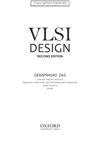 VLSI Design Second Edition Textbook