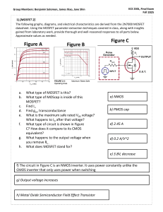 ECE 230L Final Exam: MOSFET Analysis (2N7000)