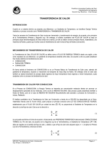 Transferencia de Calor: Introducci&oacute;n y Mecanismos