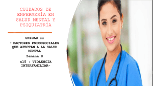 Cuidados de Enfermer&iacute;a en Salud Mental y Psiquiatr&iacute;a: Mecanismos de Defensa