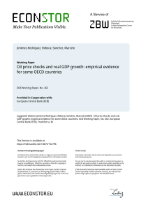 Oil Price Shocks and Real GDP Growth: Empirical Evidence for OECD Countries