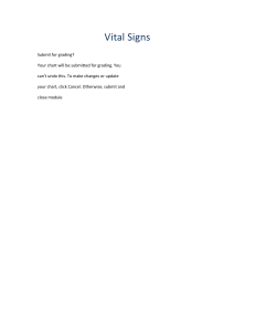 Vital Signs Assessment Module
