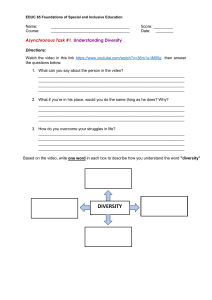 EDUC 65 Diversity Worksheet