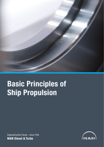 Ship Propulsion Principles: Technical Guide by MAN Diesel & Turbo