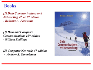 Data Communications & Networking Lecture Slides