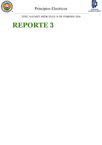 Informe de Laboratorio: Circuitos en Paralelo - Principios El&eacute;ctricos