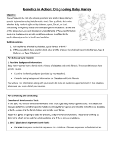 Genetics Lab: Diagnosing Baby Harley's Condition