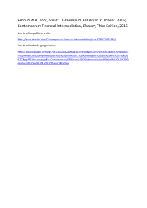 Contemporary Financial Intermediation Textbook (3rd Ed.)