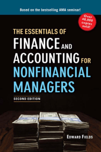 Essentials of Finance and Accounting for Nonfinancial Managers