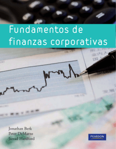 Fundamentos de finanzas corporativas: libro de texto universitario