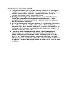 Programming Lab Questions: File Handling & Input Methods