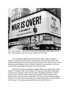 John Lennon & Yoko Ono's 'War Is Over!' Billboard: 1969 Anti-War Campaign
