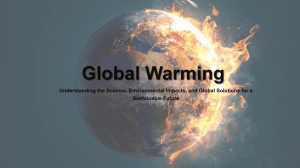 Global Warming Presentation Navodya
