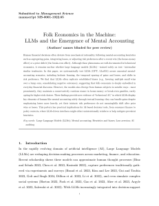 Folk Economics in the Machine: LLMs and Mental Accounting