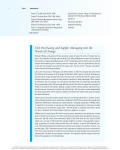 Introduction to Purchasing and Supply Chain Management