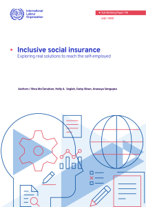 Inclusive Social Insurance: Solutions for Self-Employed Workers