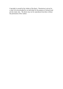 Role of Unusual Conscious Experiences in Mental Illness: Thesis