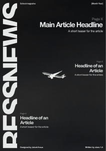 School Magazine: Articles & Student Work