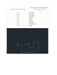 Relative Coordinate Drawing Exercise