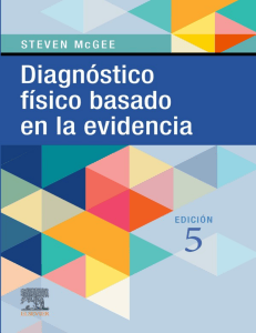 Diagn&oacute;stico f&iacute;sico basado en la evidencia - 5&ordf; edici&oacute;n