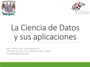 La Ciencia de Datos y sus aplicaciones