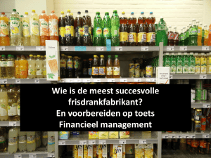 Voorbereiding Financieel Management: Toets, Opdrachten en Ratio's