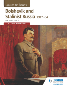 Bolshevik and Stalinist Russia 1917-64 Textbook