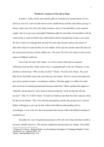Worldview Analysis of The Gift of Magi