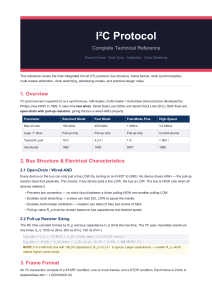 I&sup2;C Protocol Technical Reference Guide