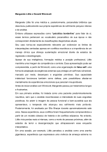 Margarete Little e Donald Winnicott: Estudo de caso em psican&aacute;lise