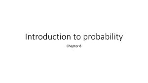 Introduction to Probability Chapter 8