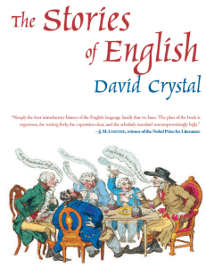 The Stories of English by David Crystal
