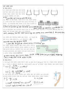 고체와 유체 문제집