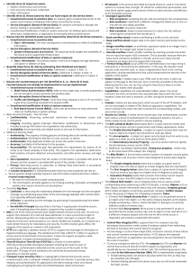 Cybersecurity Threats, Risks, and Countermeasures