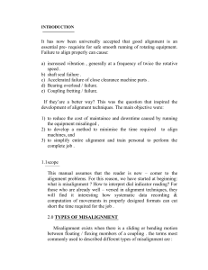 Machinery Alignment Techniques Manual